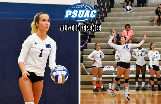 Courtney Stump and Katie Muse Honored on the Fall All-Conference Teams
