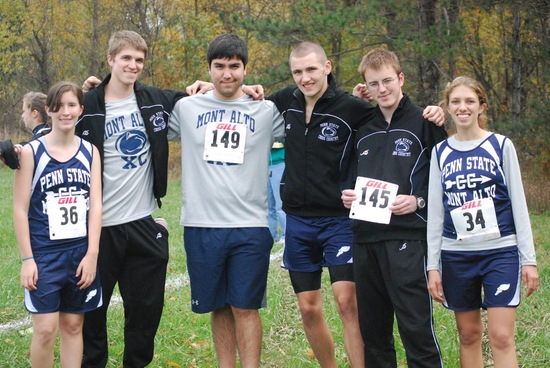 Mont Alto Cross Country competes in the PSUAC Championship