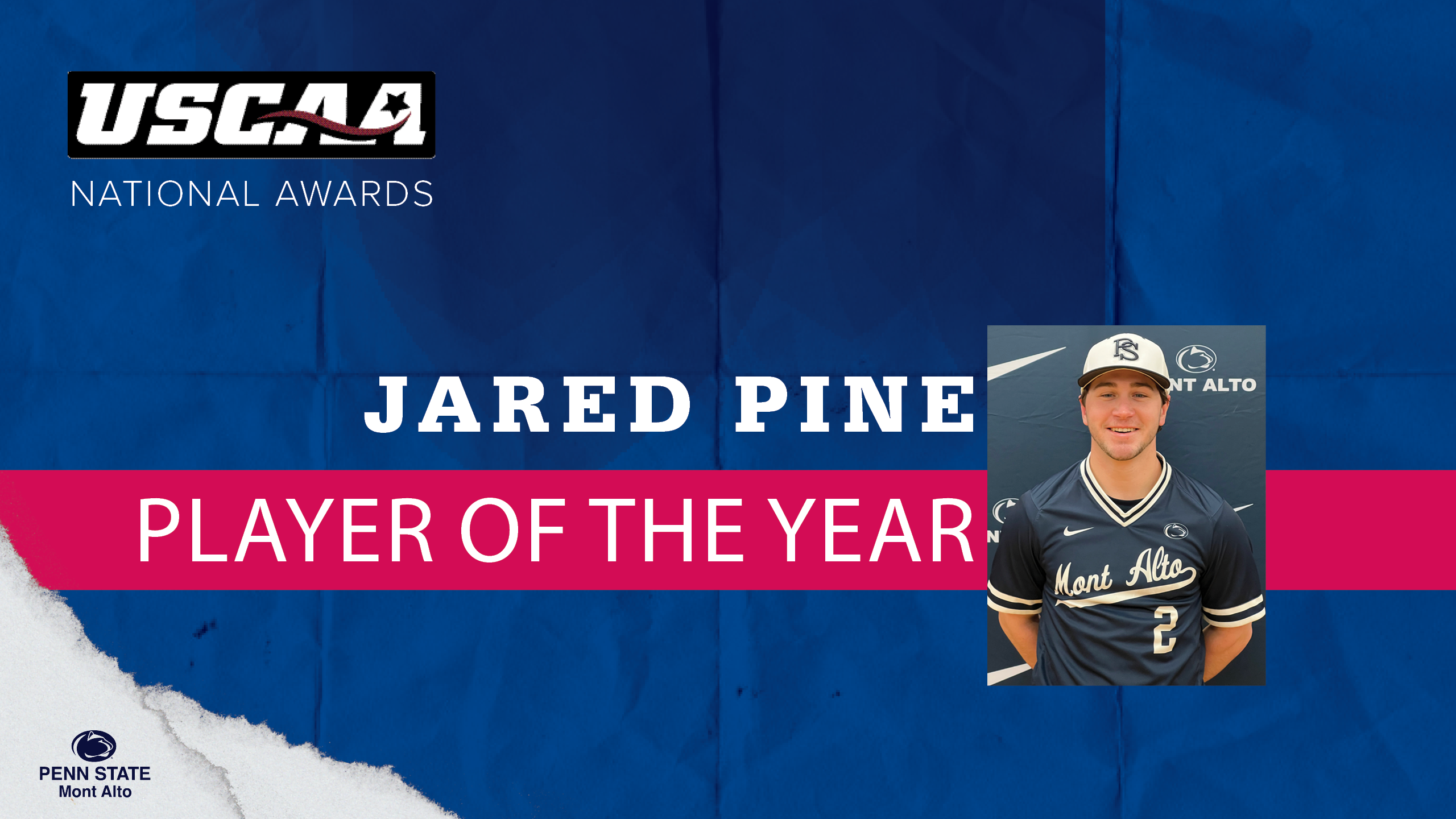 Pine named player of the year, four others honored by USCAA