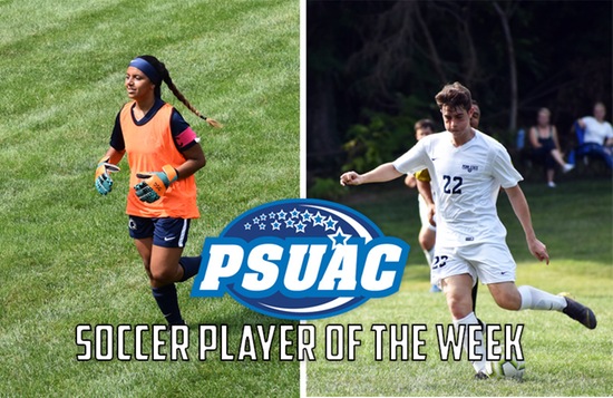 Madison Shirley and Joao Pedro Named PSUAC Soccer Player of the Week