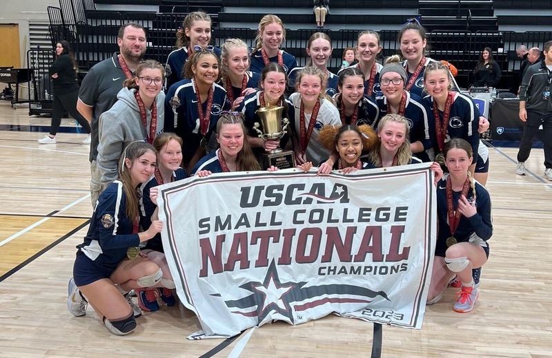 Volleyball wins second straight USCAA Championship