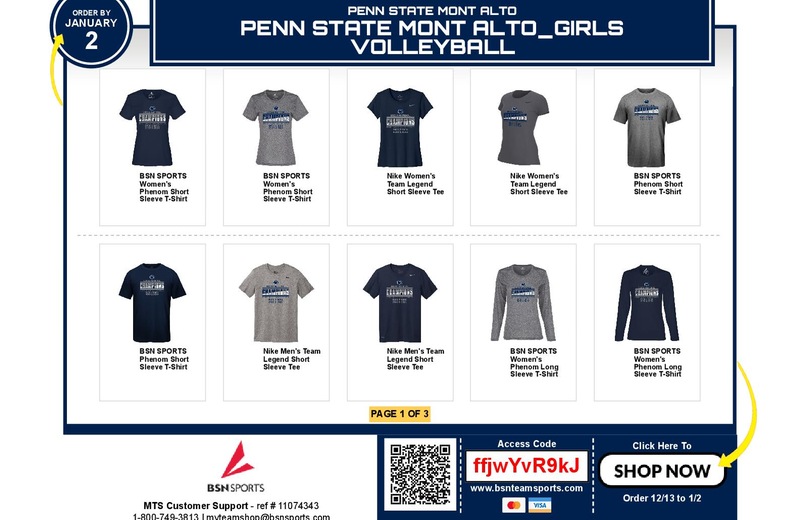 Volleyball Championship Team Store Now Open